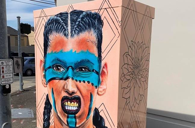 Federal Way Arts Commission unveils newest “Traffic Graffic” representing Latino community