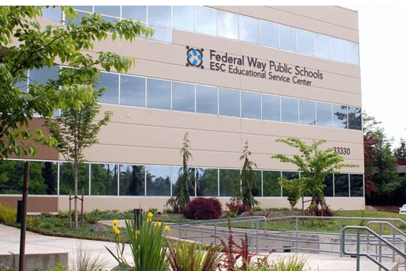 Federal Way Public Schools administration building. File photo