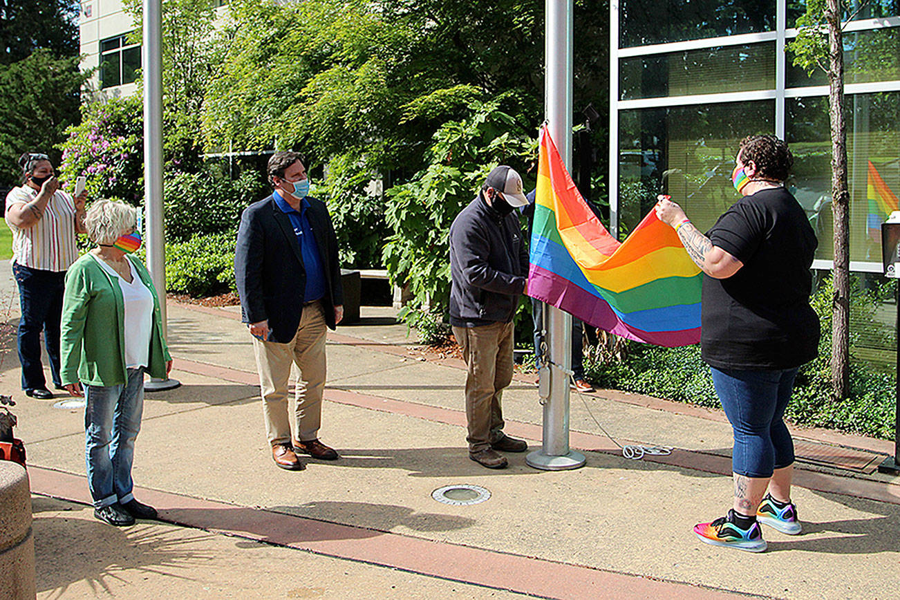 Federal Way raises pride flag for first time in city history