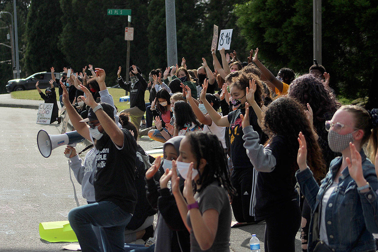 TJHS students organize, lead Black Lives Matter protest