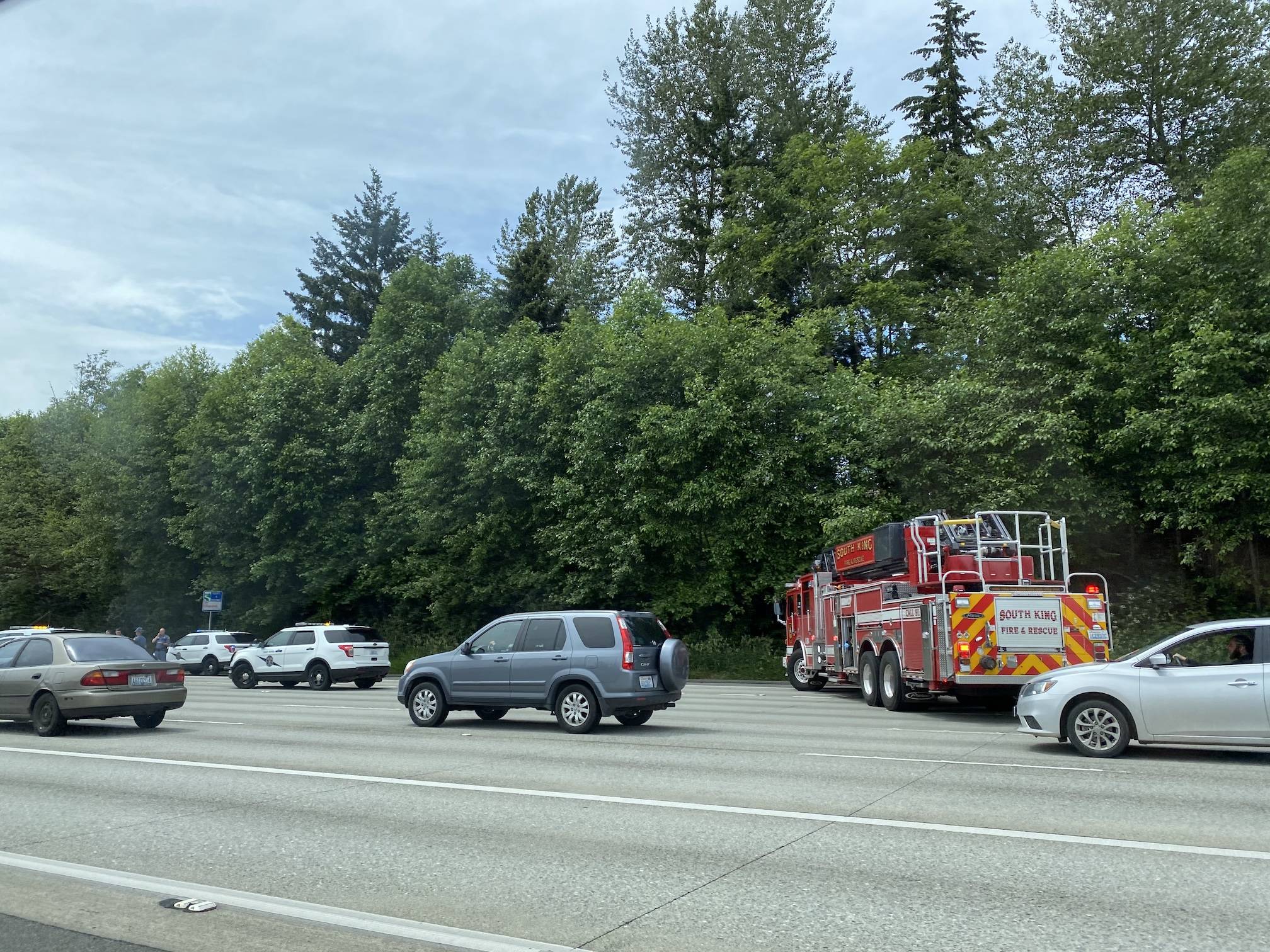 Possible road rage incident leads to shooting on I-5 near Federal Way