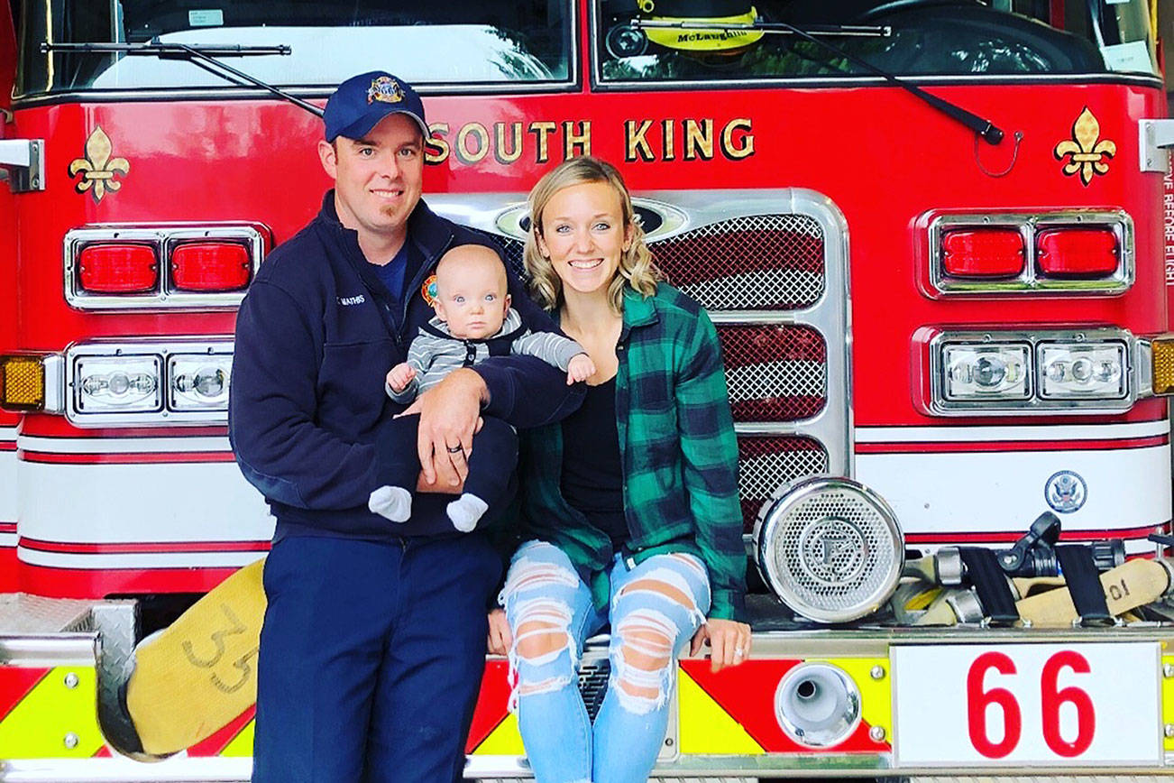 SKFR firefighter lives at station for six weeks during pandemic to protect family
