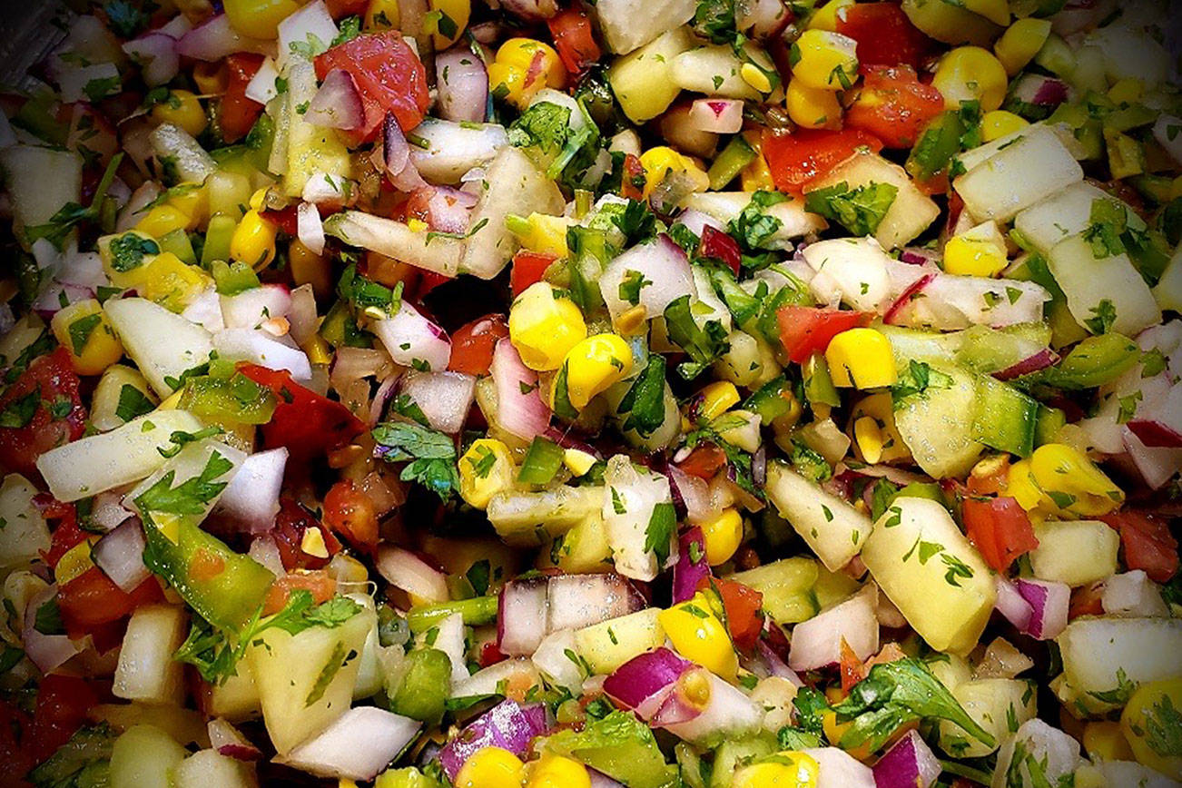 Well-fed from the Federal Way Farmers Market: Summer Medley Salsa