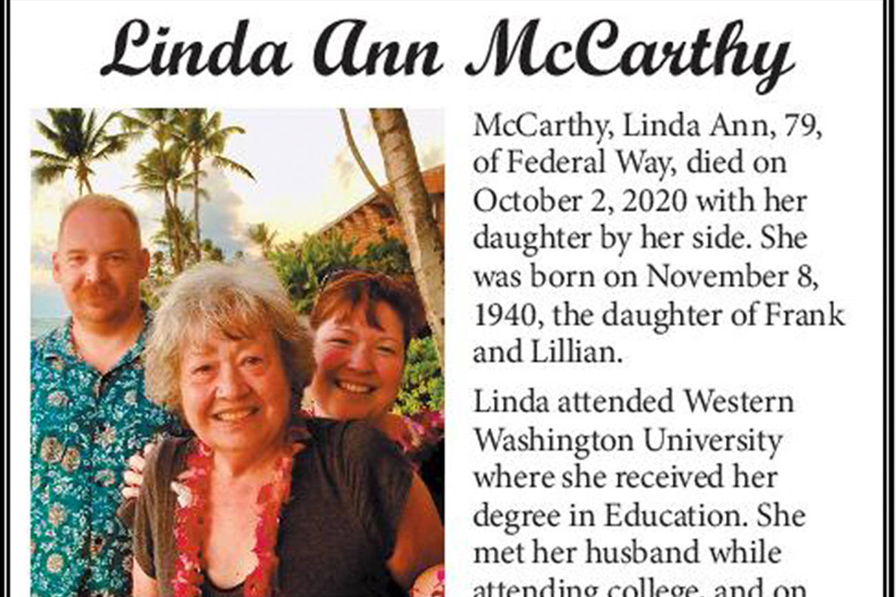 Linda Ann McCarthy | Obituary