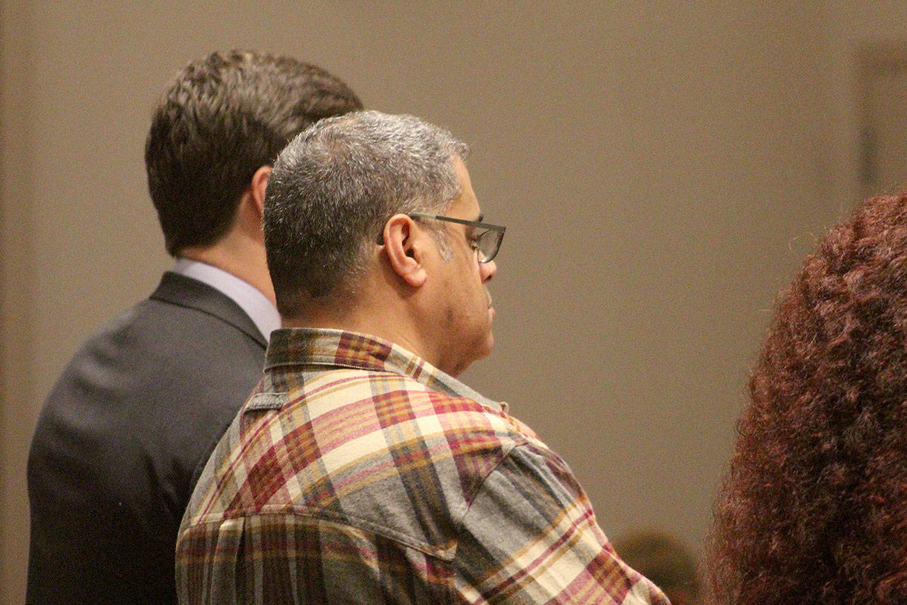 Mark David Glenn, 51, pleads not guilty to charges of child rape and sexual misconduct involving three Todd Beamer High School students on Jan. 23. File photo