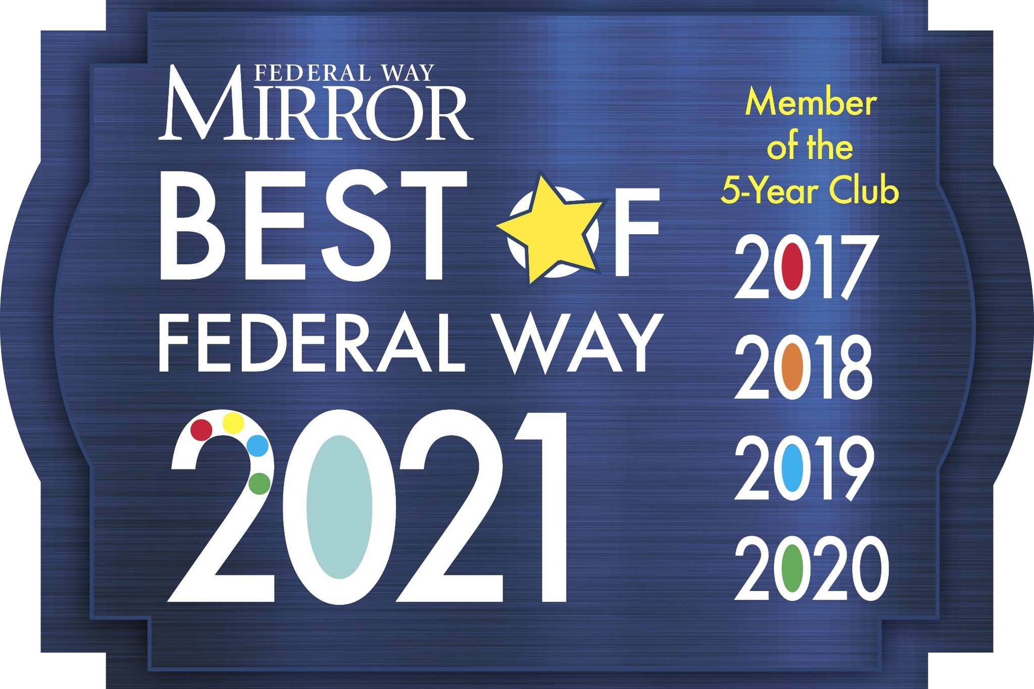Five years of winning (and counting) for some Federal Way businesses.