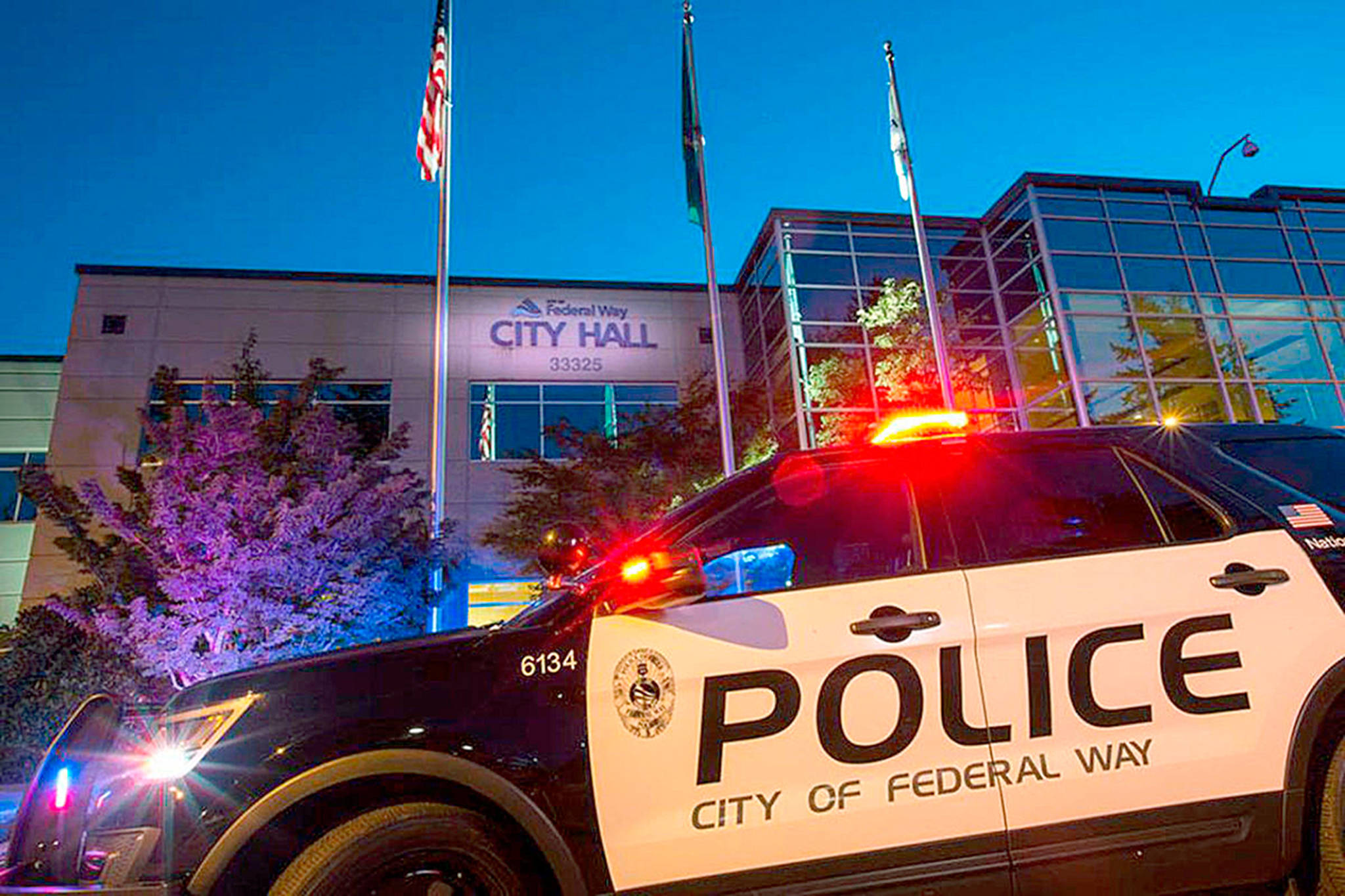 FWPD reports that for fourth year in a row, crime is down in Federal Way. Courtesy photo