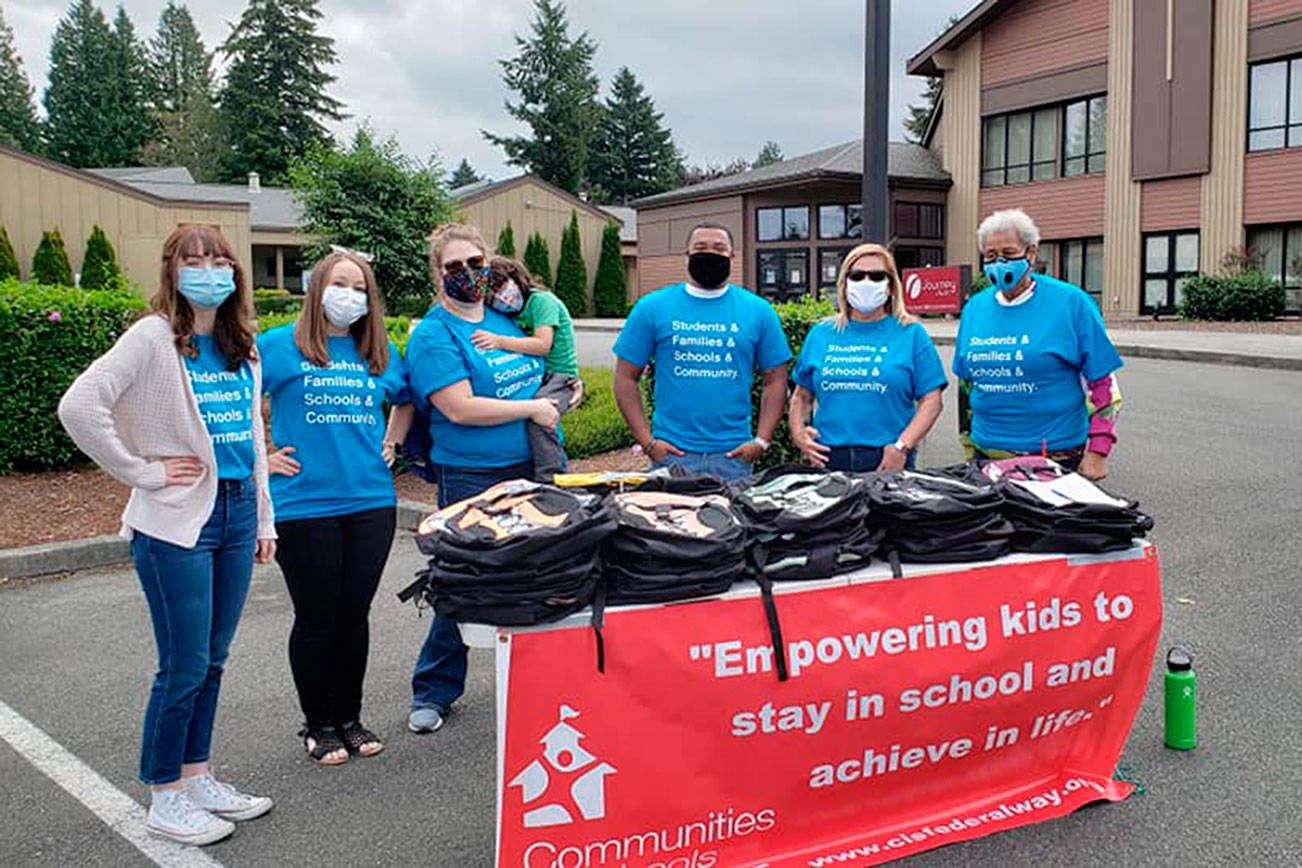 Photo courtesy of Communities in Schools of Federal Way Facebook page