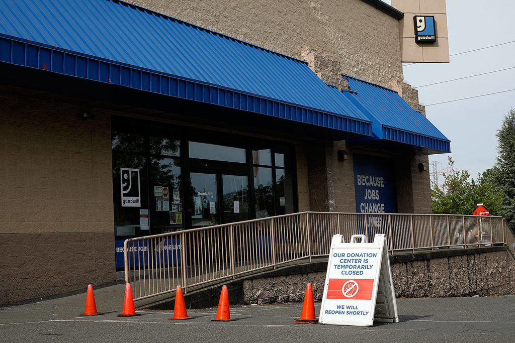 Goodwill store temporarily closed after fire damages building Federal