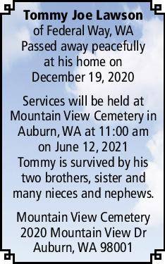 Tommy Joe Lawson | Obituary