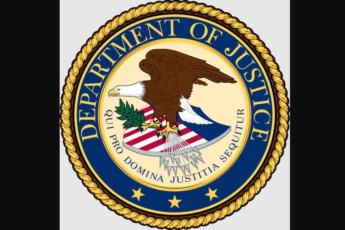 U.S. Department of Justice. Courtesy image