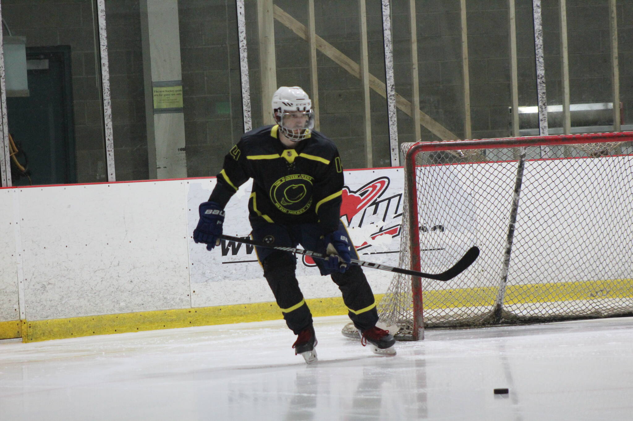 Adam Young has been invited to the U.S. Blind Hockey training camp, but is relying on donations to fund his upcoming trip. Photo by Bailey Jo Josie/Sound Publishing.