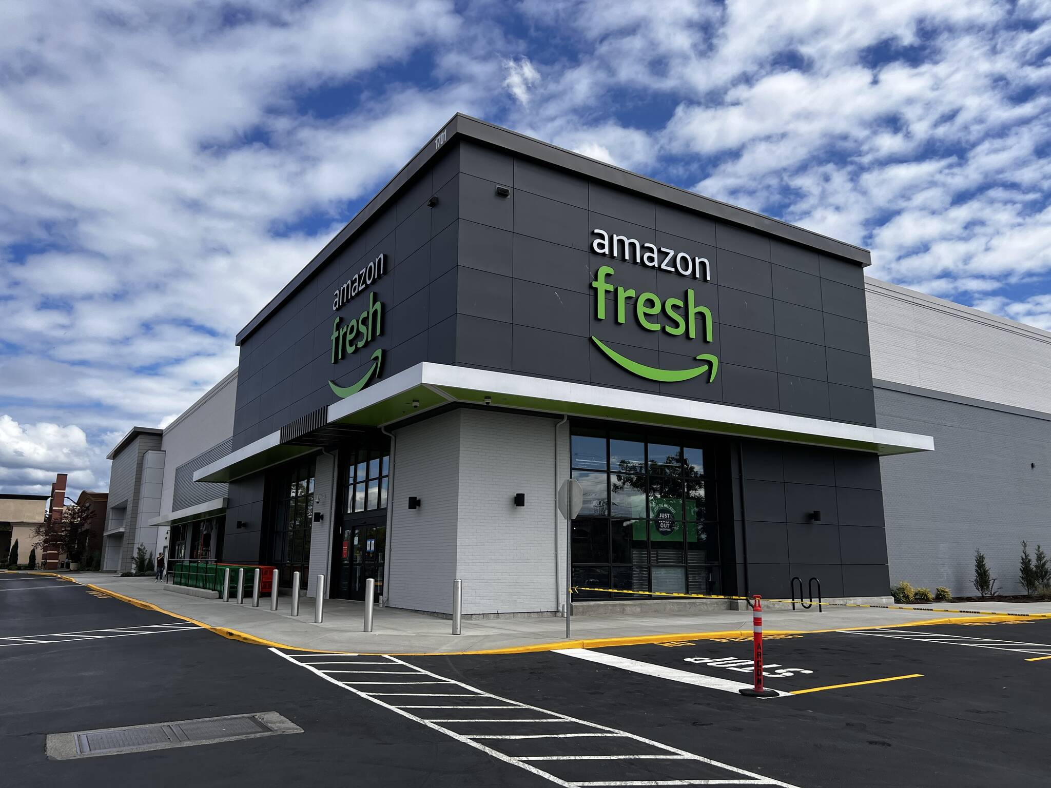 The new Amazon Fresh store replaces the former Sears location at The Commons mall in Federal Way. Cameron Sheppard/Sound Publishing