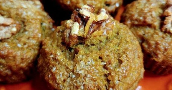 Barley beet muffins. Photo courtesy of Vickie Chynoweth