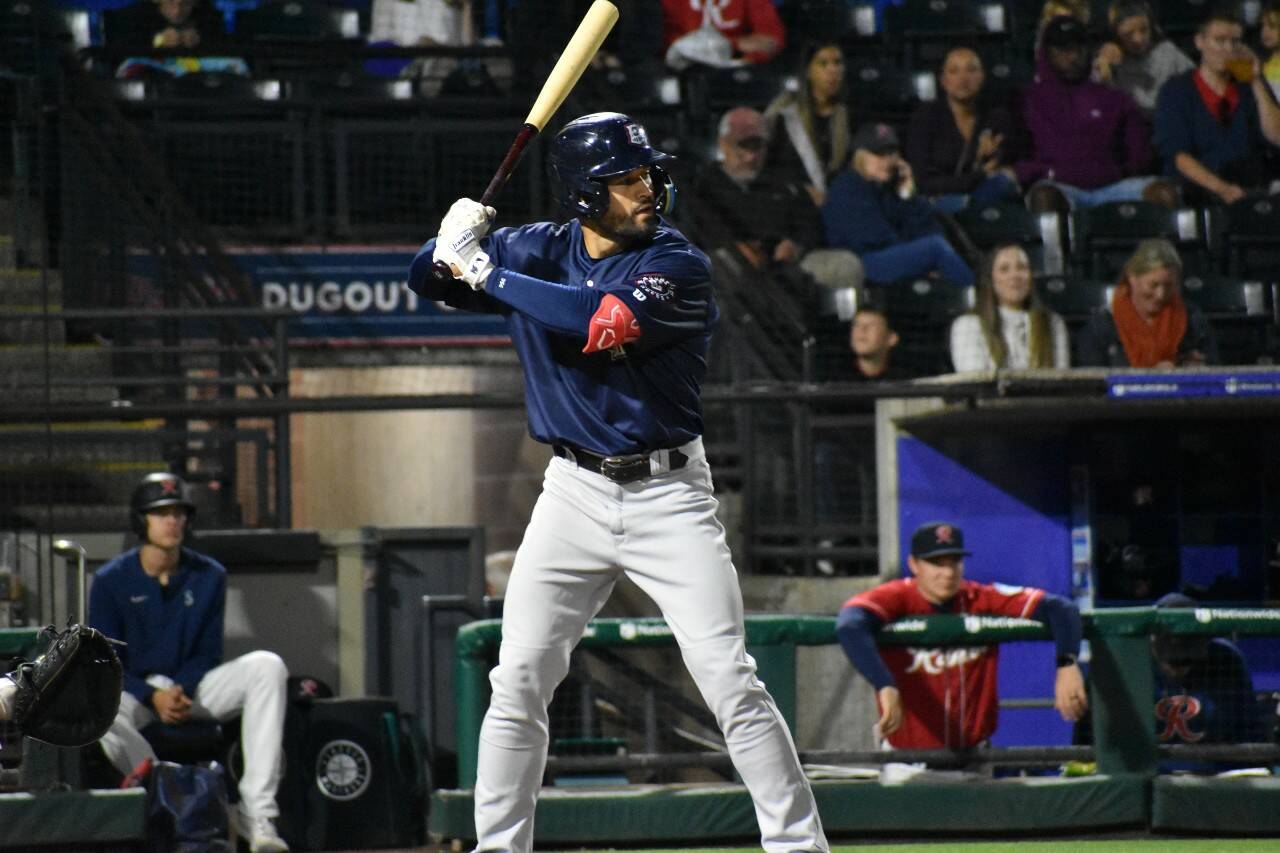 Nick Tanielu, who graduated from Federal Way High School in 2014, was in the area recently playing for the Round Rock Express, the Triple-A affiliate of the Texas Rangers. Courtesy photo