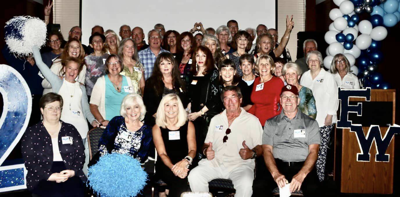 The FWHS class of 1971 attendees. Courtesy photo