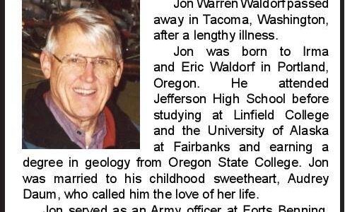 Jon Warren Waldorf | Obituary