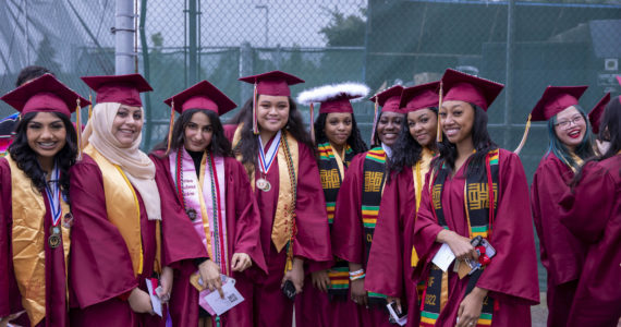 Thomas Jefferson High School 2022 graduates. Photo courtesy of Federal Way Public Schools