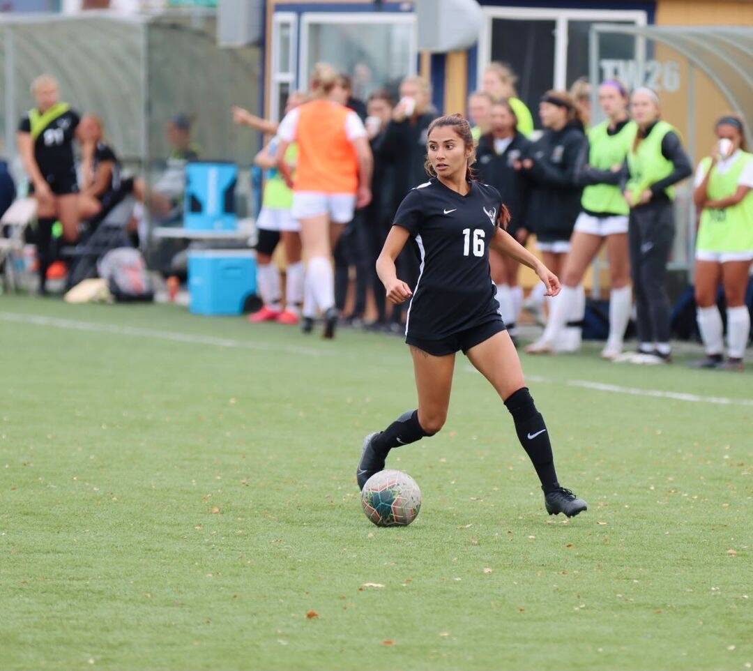 Federal Way High School alum Karina Provo plays soccer for Western Washington University. (Photos courtesy of Karina Provo)
