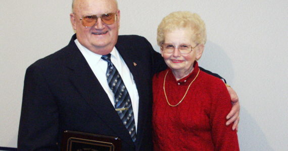 Bud Thorson and his wife, Joan. Photo courtesy of South King Fire and Rescue