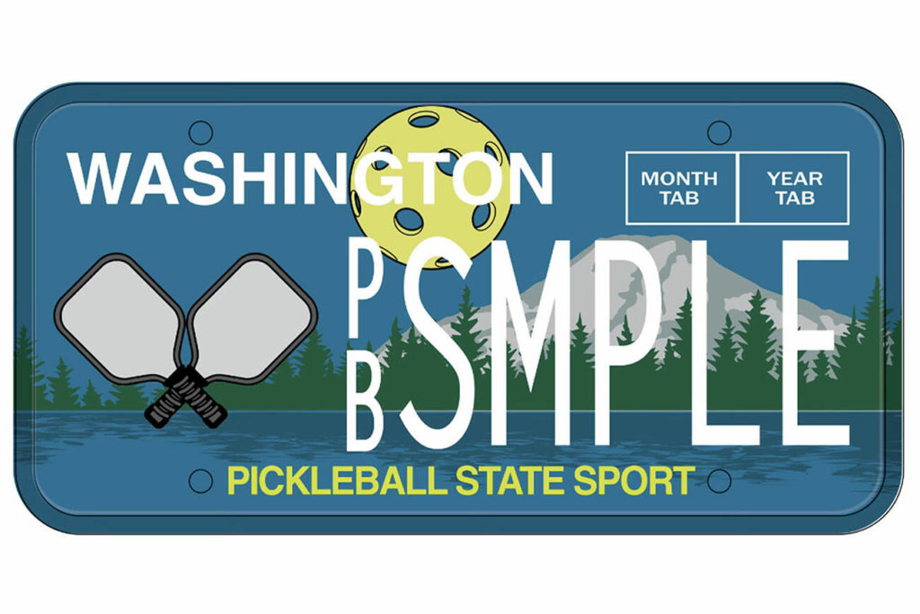 Washington pickleball fans may may soon have special license plate Federal Way Mirror