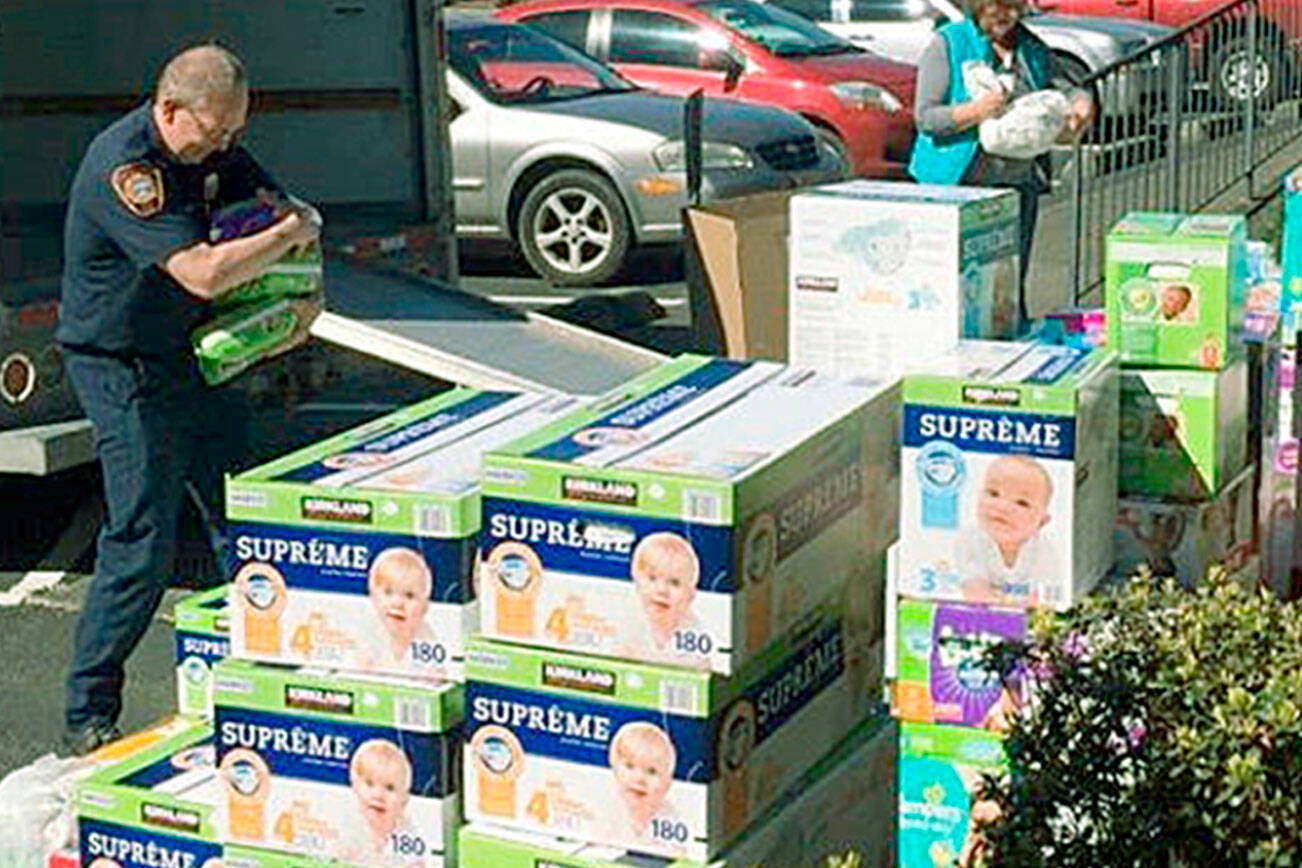 Every year Cheryl Hurst organizes March of Diapers to provide baby necessities to families in need. (File photo)