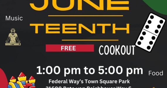 The Federal Way Black Collective hosts a Juneteenth cookout June 11.