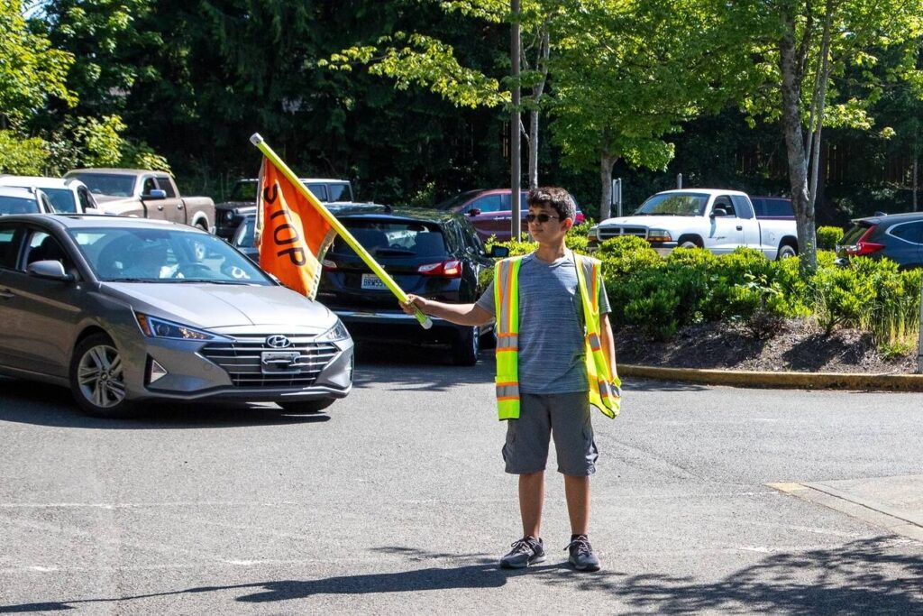 Enterprise Elementary student inducted into AAA School Safety Patrol