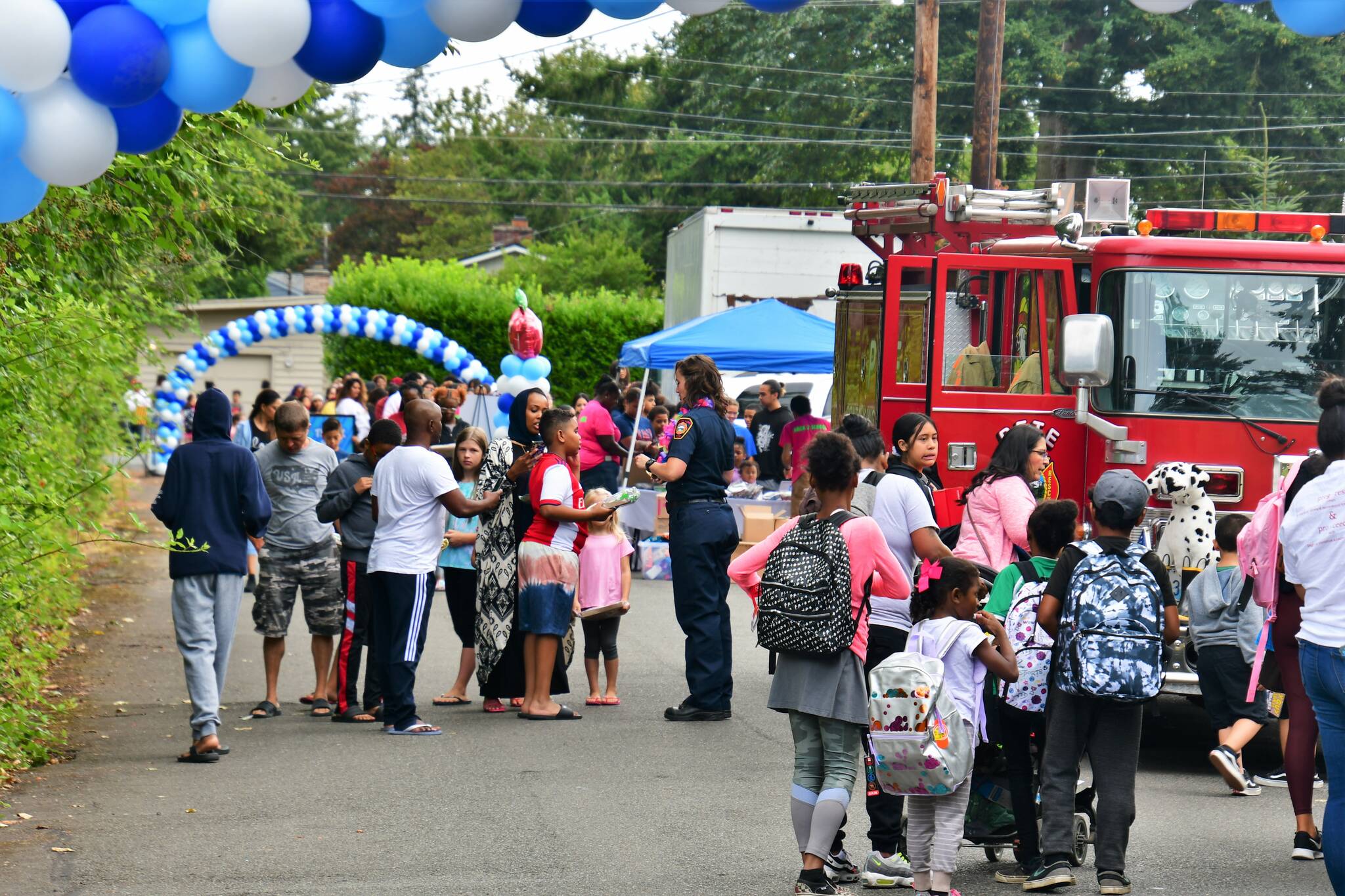Last year’s Boys and Girls Club back to school event drew over 1,000 kids and their families. (Photo courtesy of Bruce Honda)