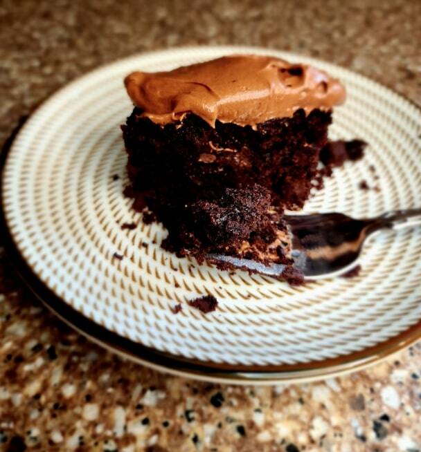 Photo courtesy of Vickie Chynoweth
Double chocolate beet cake.
