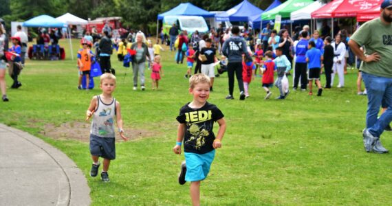 Steel Lake Park was packed with kids and families enjoying Kids’ Day on Aug. 9. Photos courtesy Bruce Honda.
 .
 .
 .