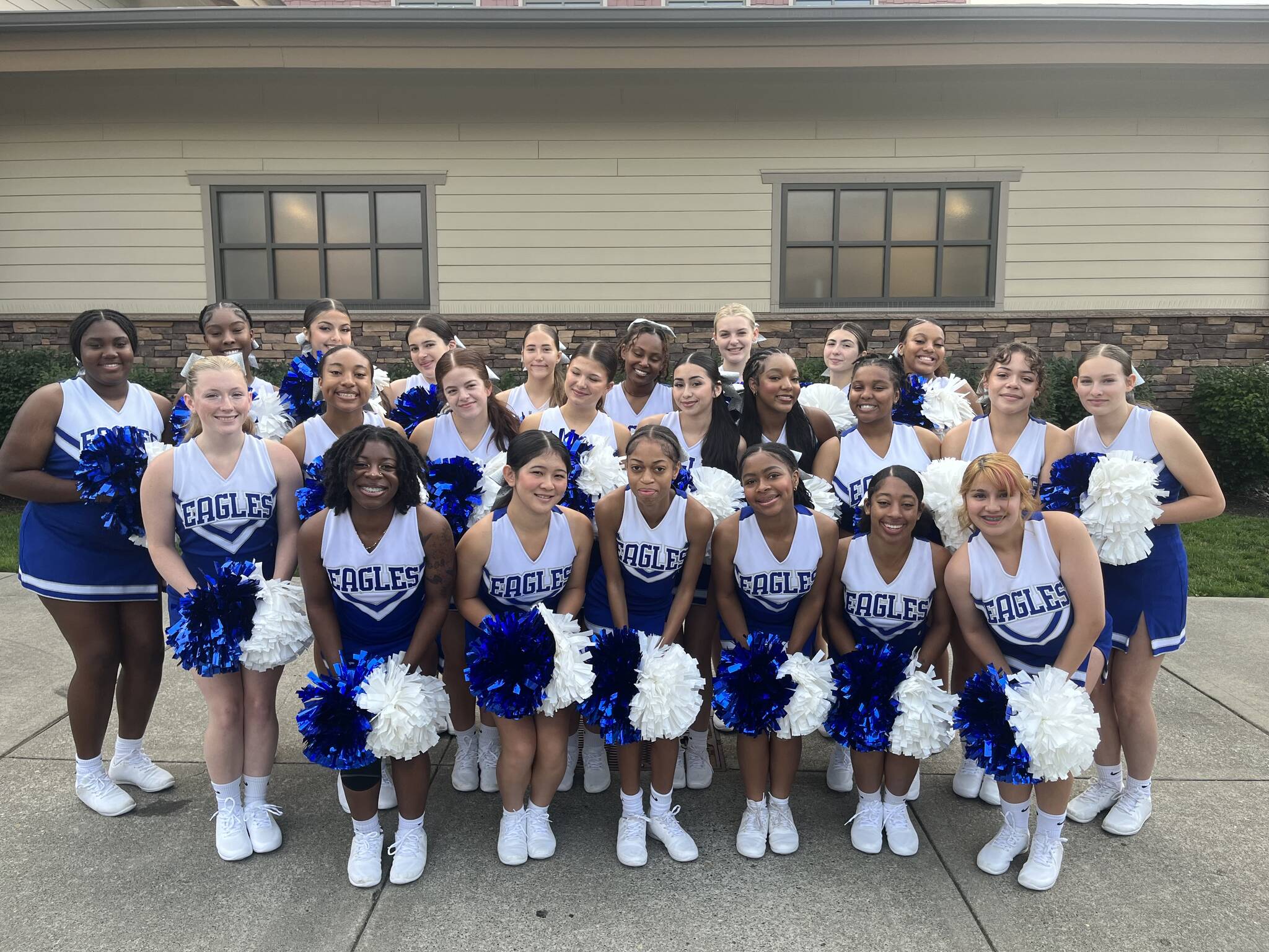 Federal Way High School cheer team. Photo provided by FWHS