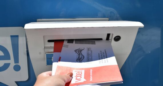 King County elections drop box. (File photo)