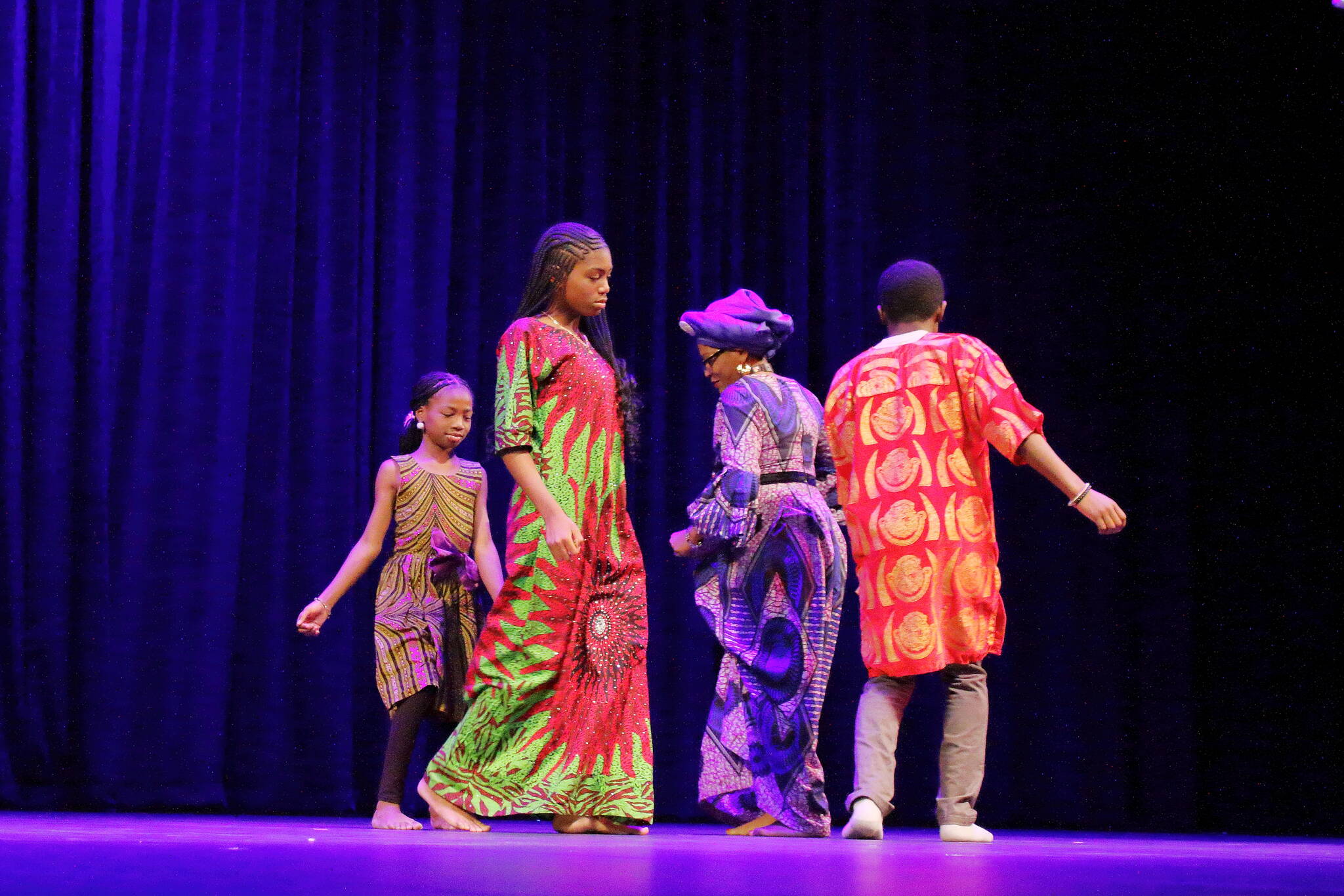 Photo by Keelin Everly-Lang / The Mirror
A Nigerian dance troop led by a Diversity Commission member performed at the MLK Day Celebration.