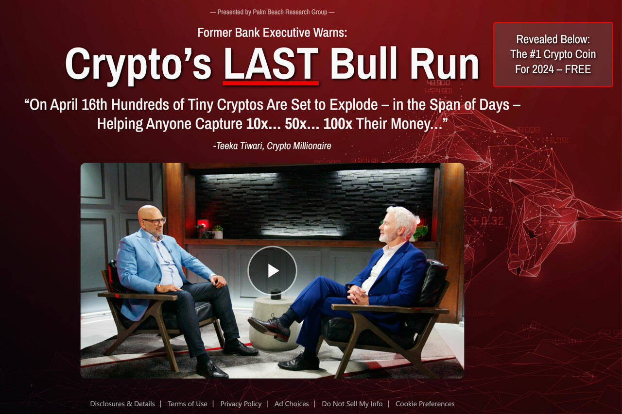 The Palm Beach Letter Review (Teeka Tiwari) Biggest Crypto Boom in