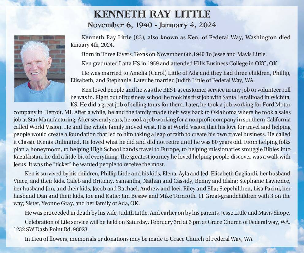 Kenneth Ray Little | Obituary