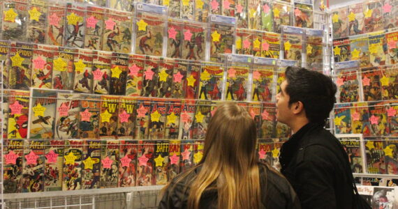Comic book collection is still a staple of Emerald City Comic Con. Photo by Bailey Jo Josie/Sound Publishing.