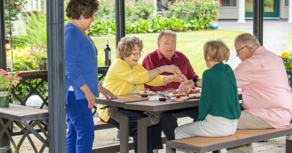 Independent living provides residents with many opportunities to create lasting friendships and memories. Photo courtesy Village Green Senior Living