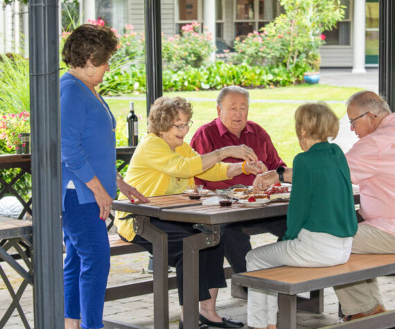 Independent living provides residents with many opportunities to create lasting friendships and memories. Photo courtesy Village Green Senior Living