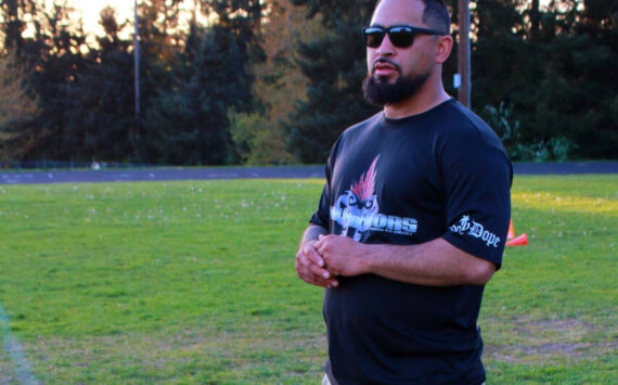 Sania Leuelu is the Hometown Hero of the month for creating a place to build community and make safe and supportive places for youth to grow through the love of rugby in Federal Way. Photo by Keelin Everly-Lang / The Mirror