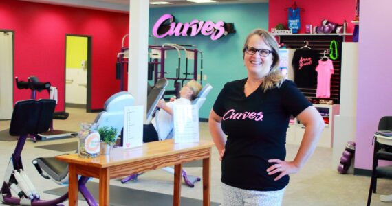 Sharon Gentry is the owner of Curves, Federal Way. Photo by Keelin Everly-Lang / the Mirror