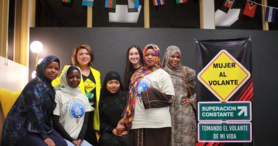 Representatives of Mujer al Volante and United in Purpose hosted the multicultural candidate forum for the 2025 Federal Way City Council and mayoral candidates on Oct. 22. Photo by Keelin Everly-Lang / the Mirror