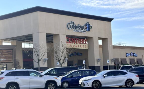 The Commons at Federal Way mall in December 2025. Photo by Joshua Solorzano/The Mirror.