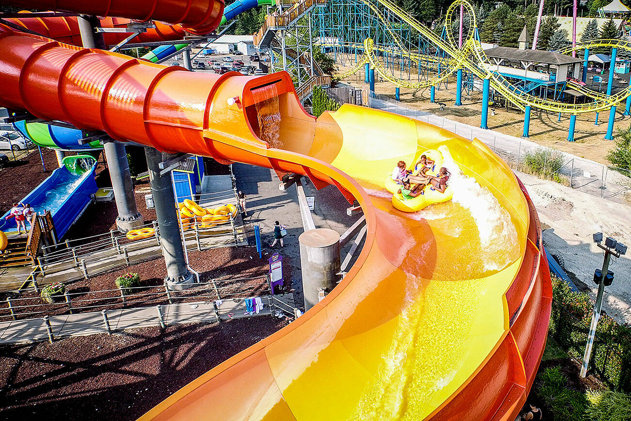 Wild Waves Theme Park is at 36201 Enchanted Pkwy. S., Federal Way. Courtesy photo