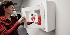 The Federal Way Police Department added 14 automated external defibrillator devices in police patrol cars. The electronic device recognizes a heart rhythm that requires a shock