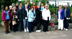 The Marine Hills Garden Club dedicated a Blue Star Marker to the city of Federal Way on Saturday — Armed Forces Day — at Celebration Park.