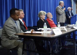 Pictured left to right: Tony Moore