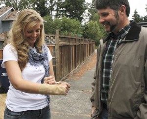 Jeff Wolf and Dana Bellefeuille meet again July 8 for the first time since her wrist injury.