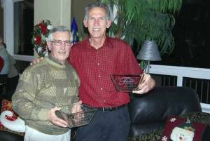 FUSION volunteers Phil Wamba and Carl Buehring.