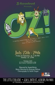 Rosebud Children's Theatre Conservatory presents 'OZ!'